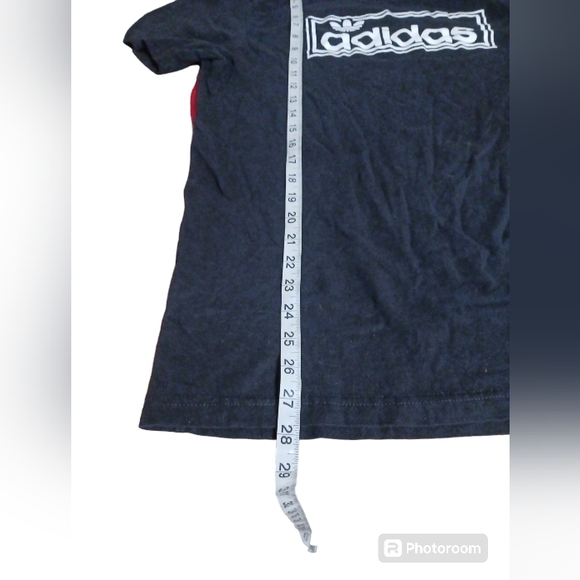 ADIDAS Board logo Performance tee shirt. Womens. Size Large. Black & White. - Picture 5 of 8